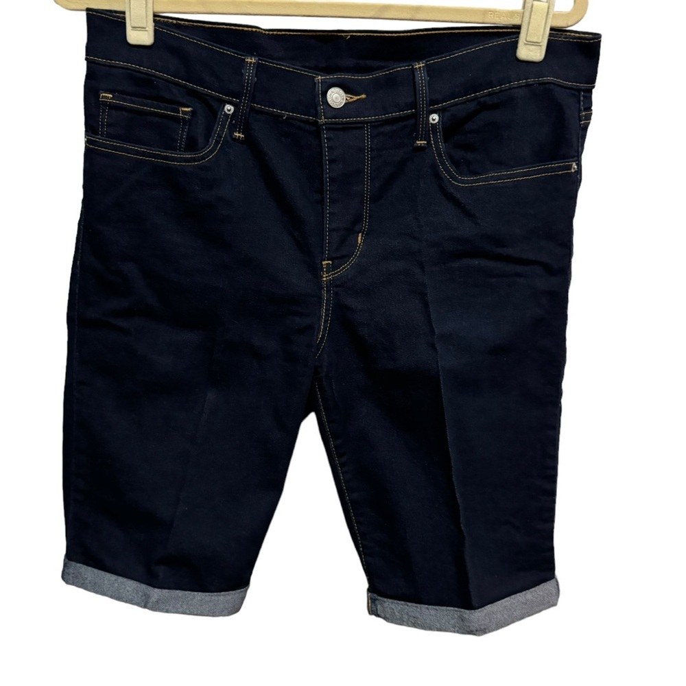 Levi’s - Bermuda denim dark wash shorts - Size 31 (12)